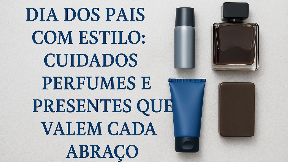 ð Dia dos Pais com Estilo: Cuidados, Perfumes e Presentes que Valem Cada Abraço